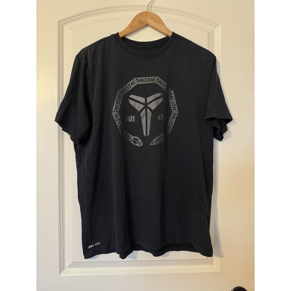 Nike Dri Fit Kobe Bryant T-Shirt XL Combat Black Mamba Snake #24 Basketball